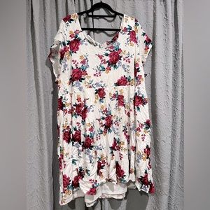 White Floral Dress